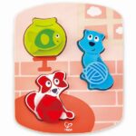puzzle mascotas dinamico Hape