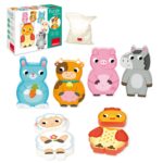 Puzzle Magnético Animales Granja
