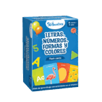 letras, números, formas y colores. Flash cards