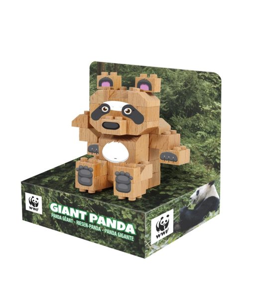 puzzle bloques panda WWF