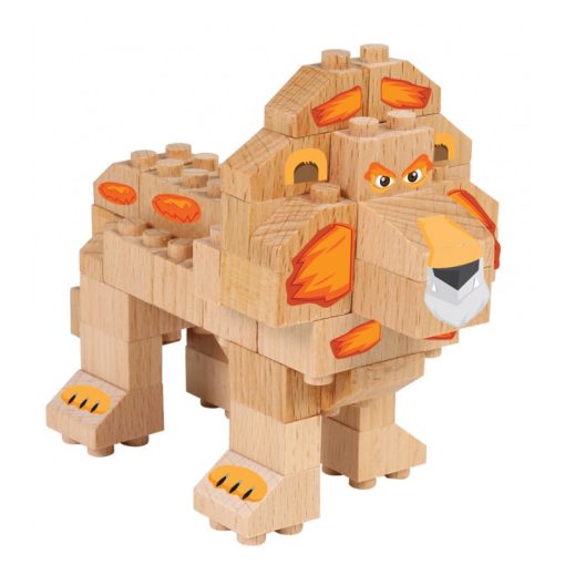 puzzle bloques leon WWF
