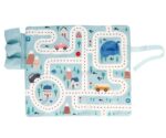 Juego Mantel Circuito azul con 3 Coches monneka pequeingenio