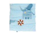 manta de juegos monneka azul elefante pequeingenio