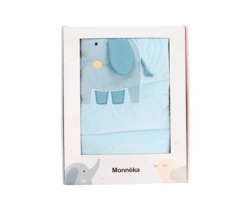 manta de juegos monneka azul elefante pequeingenio