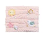 manta de juegos monneka rosa pájaro pequeingenio