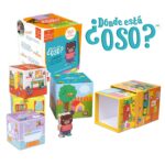 Juego de descubrimiento para niños desde 2 años: ¿Dónde está Oso? Lúdilo.
