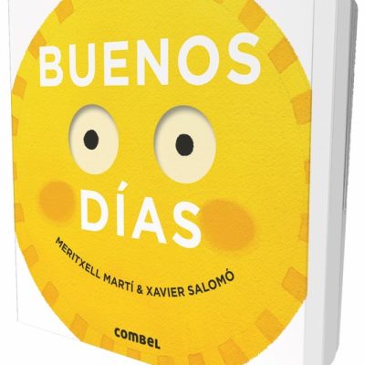 Portada del libro “Buenos días” de Combel, con ilustración del sol saliendo sobre un paisaje.