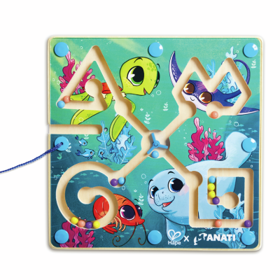 Laberinto Magnético Iti de Hape con lápiz magnético.