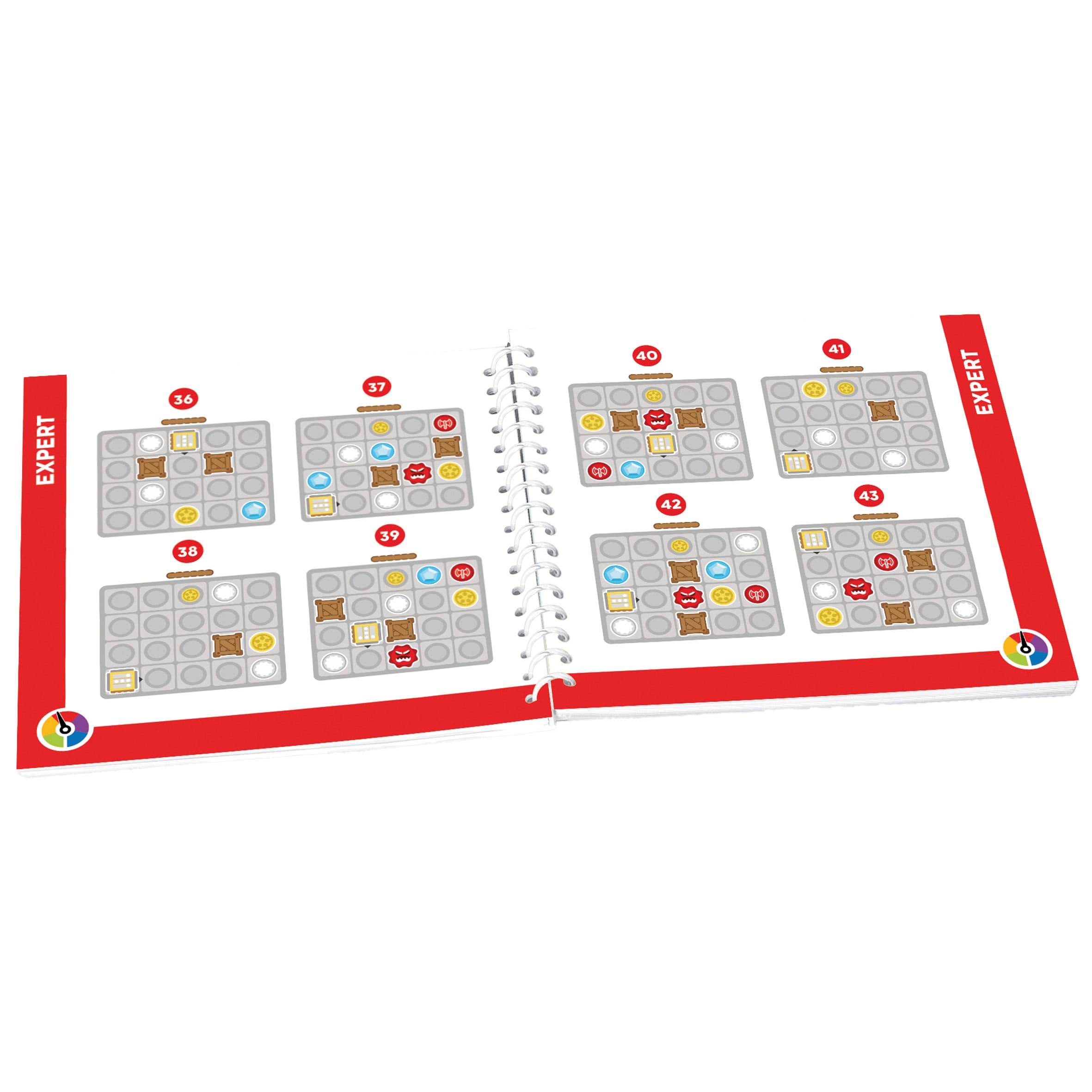 Libro de desafíos de Maldita Mazmorra mostrando uno de los retos.