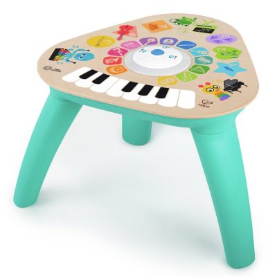 Mesa de actividades Magic Touch Hape con panel táctil de instrumentos.