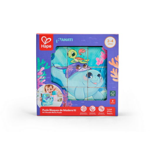 Colección Iti / Manatí x Hape: diseño colaborativo Núria y Arnau.
