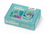Detalle de las piezas del puzzle Iti con temática marina.