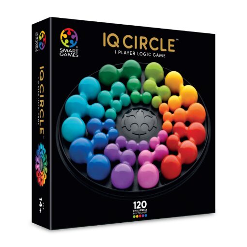 SG311_IQ-CIRCLE_PACK Juego de lógica IQ Circle portátil: ideal para viaje o espera.