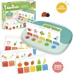 Láminas del maletín con palabras e ilustraciones del juego educativo.
