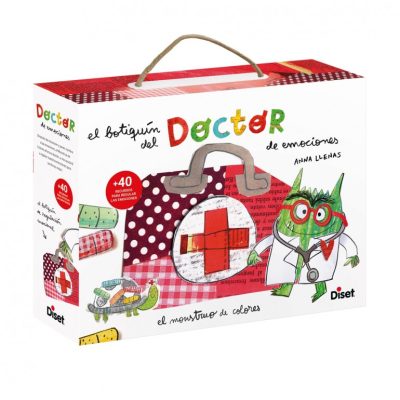 Juego Aprendo en Positivo: Las Emociones de Diset, inspirado en Doctor de las Emociones.