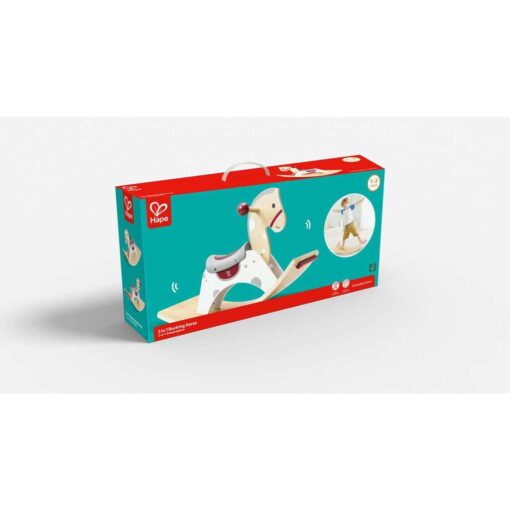 Juguete evolutivo Hape Caballo Balancín para niños desde 12 meses.