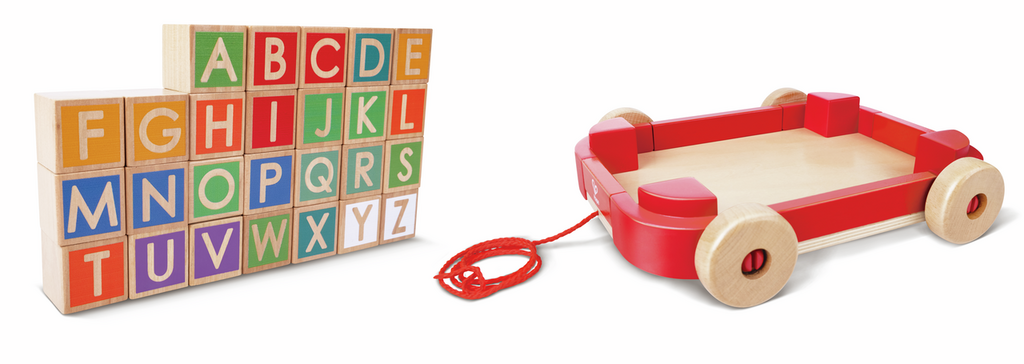 Detalle de las ruedas con borde de goma del carro de arrastre Hape.