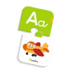 Emparejamiento de letras en el juego educativo El Abecedario Diset