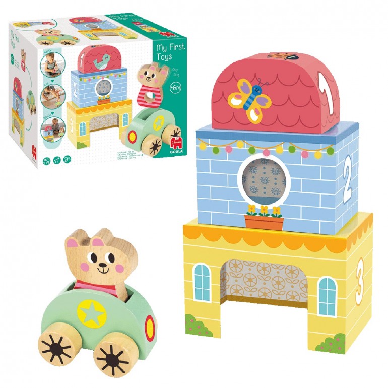 Set de juguetes educativos My First Toy Goula en caja 26x20x16 cm.