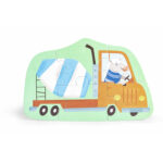 Piezas grandes para niños desde 18 meses del rompecabezas de Hape.