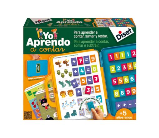 yo-aprendo-a-contar-diset3 Maletín educativo Yo Aprendo a Contar de Diset con fichas y láminas