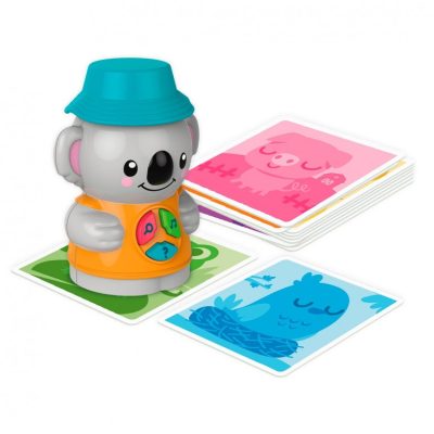 Yo Aprendo con Coco de Diset, juguete educativo electrónico con 16 tarjetas de animales.