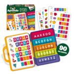 Fichas y letras del juego Yo Aprendo a Leer Diset.