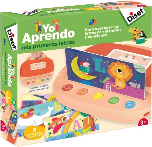 yo_aprendo_primeras_letras_diset1 Maletín educativo Yo Aprendo las Letras de Diset con letras del abecedario.