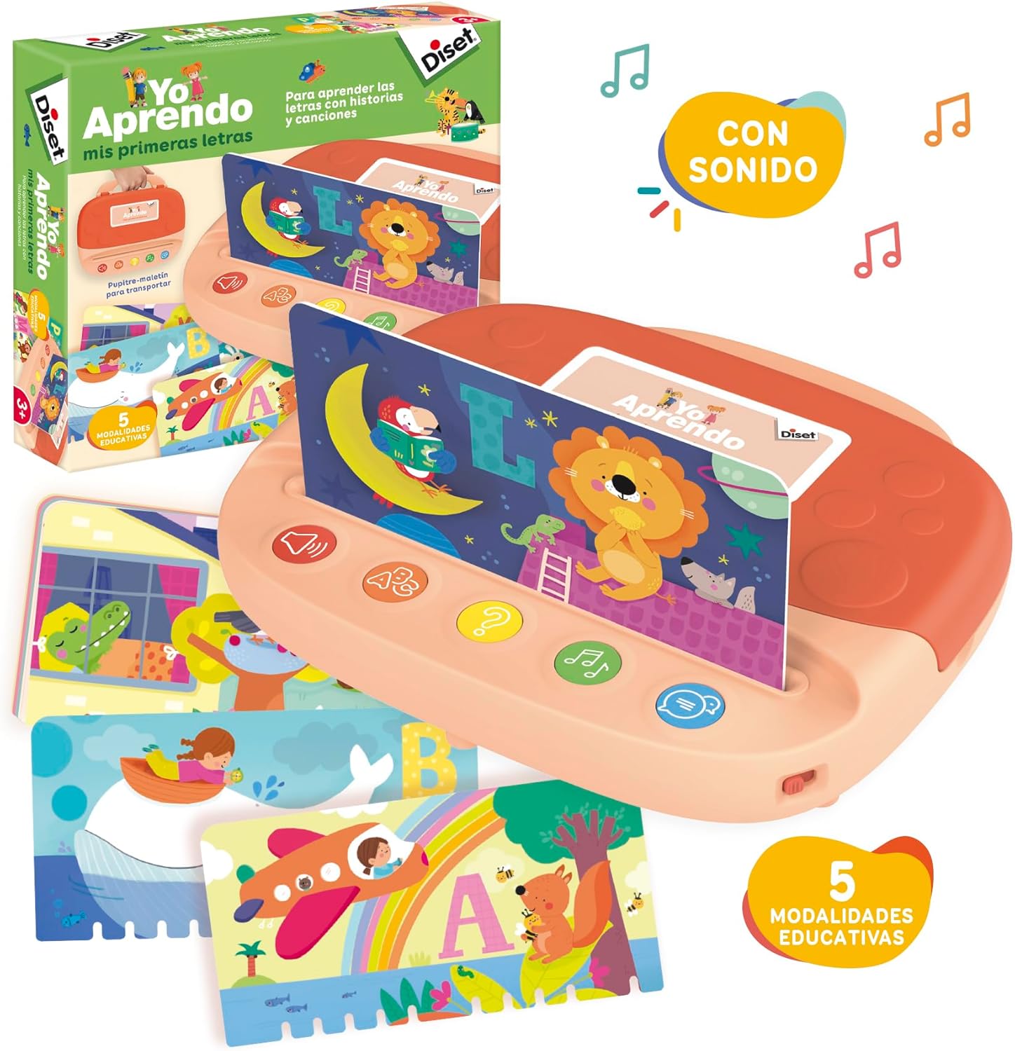 Juego abecedario educativo infantil Yo Aprendo las Letras Diset.