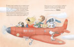 Página abierta del libro infantil ilustrado El gran libro de los supertesoros con ilustraciones y texto sobre “supertesoros”