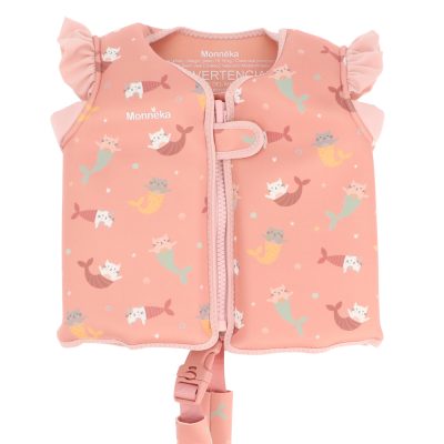 Chaleco Flotador Aprendizaje Mermaids Cats  – Monnëka