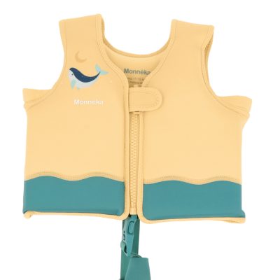 Chaleco Flotador Aprendizaje Whale teal – Monnëka