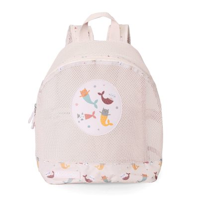 Mochila Infantil Antiarena Mermaids Cats  – Monnëka