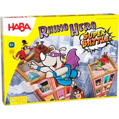 Rhino Hero Super Battle – Juego educativo de equilibrio y estrategia