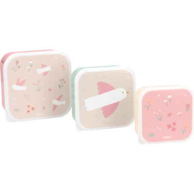3 cajas de almuerzo blossom Tutete