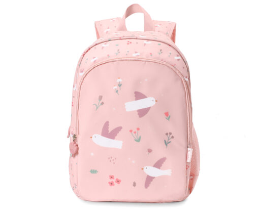 Mochila escolar mediana Blossom Birds Tutete