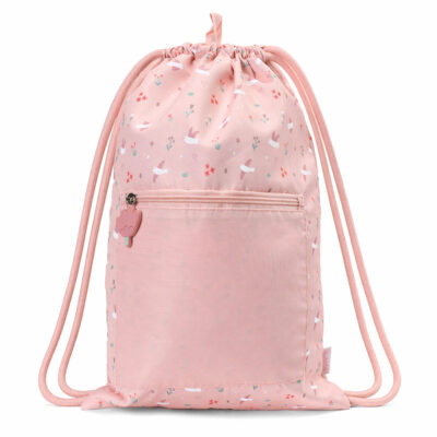 Mochila saco impermeable Blossom Birds Tutete