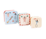 3 cajas de almuerzo Circus Show Tutete