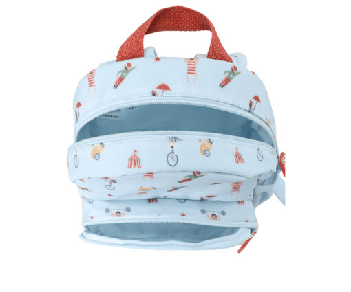 Mochila Circus Show personalizada con nombre