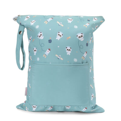 Bolsa impermeable Panda in the space personalizable Tutete