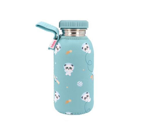 Botella acero panda in the space Tutete 500 ml